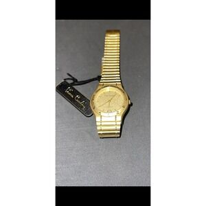 NWT Vintage Pierre Cardin Goldtone Watch- New Battery